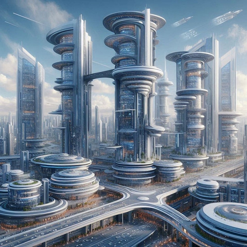 Stadt aus dem Jahr 2070?